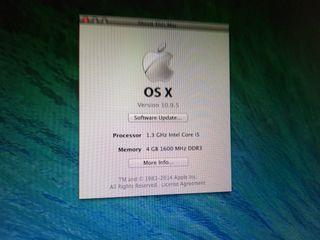 MacBook Air 13 Core i5 4GB 128GB SSD