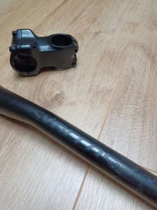 Guiador e avanço BTT