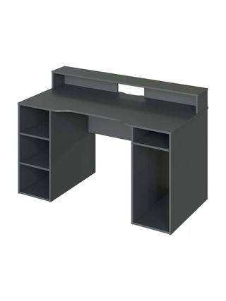 Escritorio Gamer gris antracita