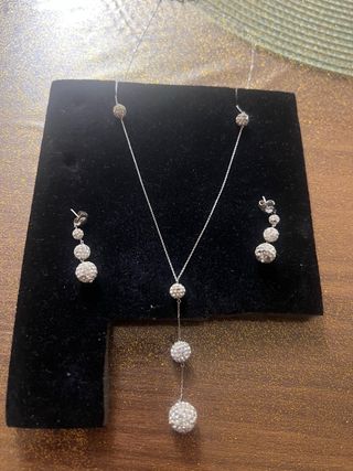 Set Collana e Orecchini Oro 750