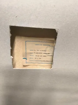 Quadri olio su tela A. De Micheli
