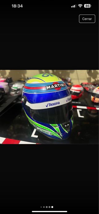 Casco Felipe Massa