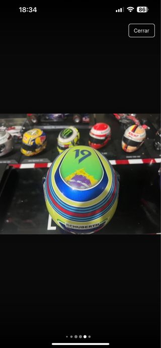 Casco Felipe Massa
