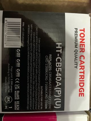 Tóner Negro HT-CB540A(P)(U) Premium
