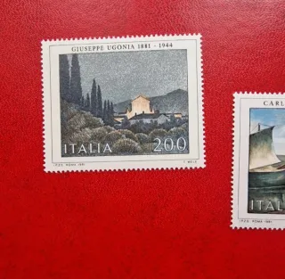 Set 2 Francobolli Repubblica Italiana