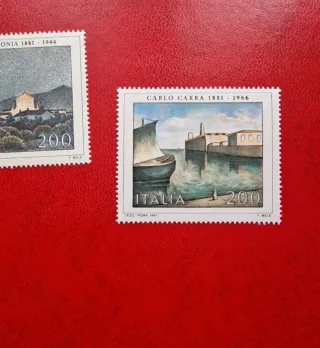 Set 2 Francobolli Repubblica Italiana