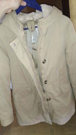 Abrigo Springfield Talla M-L Beige