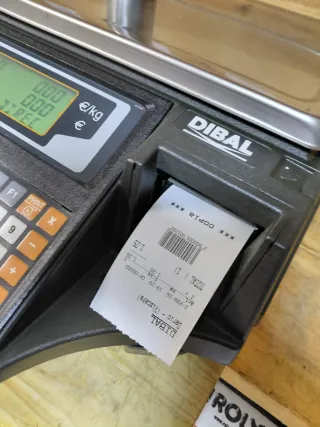 Balanza DIBAL serie L ticket o etiquetas
