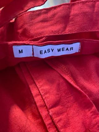 Vestido espalda cruzada Easy Wear Talla M