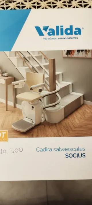 Silla salvaescaleras Valida SOCiUS