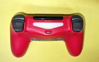 Mando original para Sony PlayStation 4, rojo