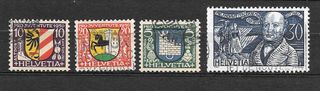 Svizzera 1930 Pro Juventute francobolli