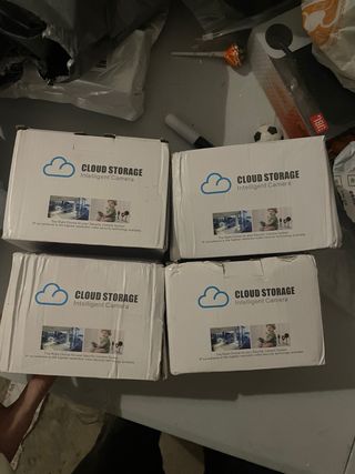 Pack 4 Cámaras Vigilancia Cloud Storage