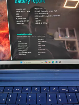 Microsoft Surface Pro 7