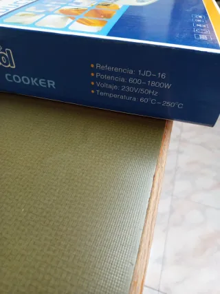 Placa Inducción Portátil Electric Cool 1JD-16