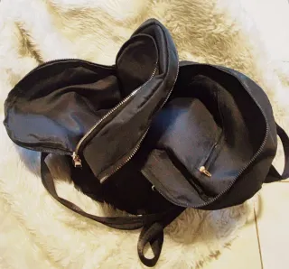 Mochila Urban Nylon Negra