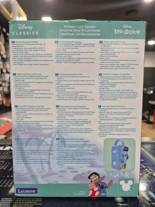 Altavoz Karaoke Lexibook Disney Stitch Nuevo