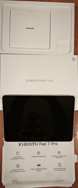 Xiaomi Pad 7 Pro 12+512GB Azul +Cargador de Regalo