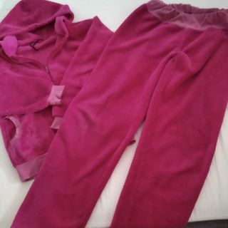 Conjunto pijama niña fucsia, T.11- 12
