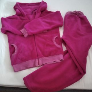 Conjunto pijama niña fucsia, T.11- 12