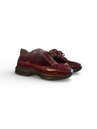 Hogan Sneakers Pelle & Suede Bordeaux 38.5