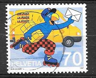 Svizzera 1997 Globi alla posta