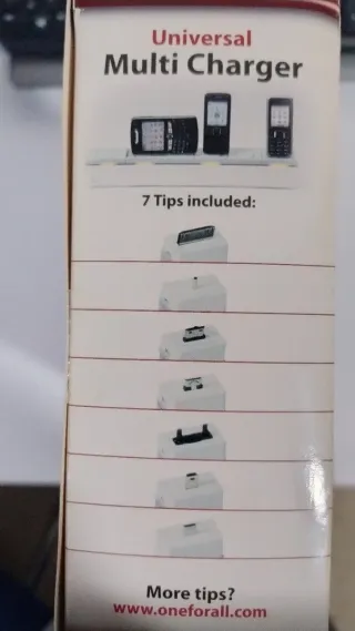 ONE FOR ALL Cargador Múltiple Universal