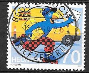 Svizzera 1997 Globi alla posta