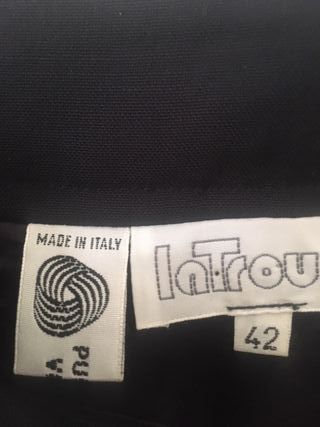 Giacca LaTroupe nero lana tg.44