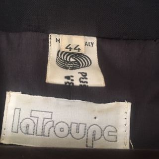 Giacca LaTroupe nero lana tg.44