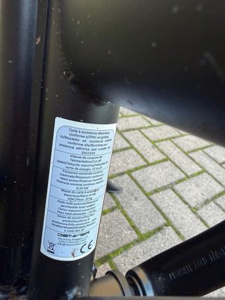 Bici Elettrica Pieghevole Nuova