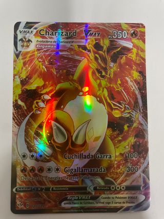 Carta Pokémon Charizard VMAX Gigamax 350 PS