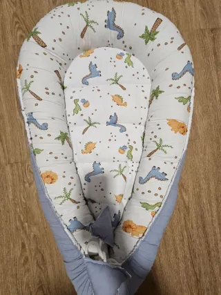 Cuna nido reversible dinosaurios