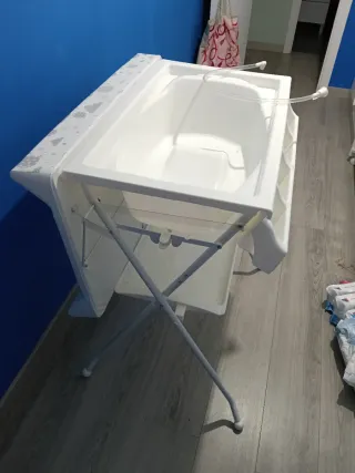 Cambiador bañera bebé