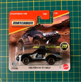 Matchbox Porsche 911 Rally Super Chase 1/64
