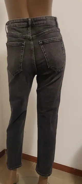 Jeans grigio scuro donna