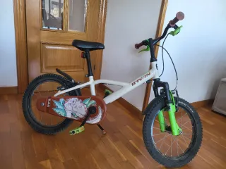 Bicicleta infantil 16 Decathlon Dinosaurios