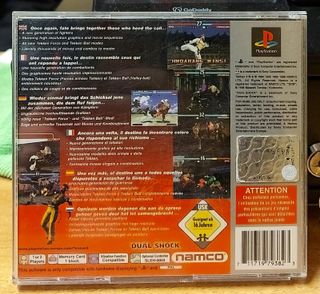 Tekken 3 PS1 edizione italiana completo