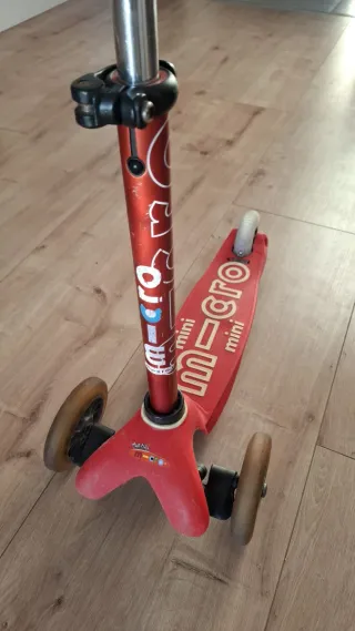 Patinete infantil Micro 3 ruedas rojo