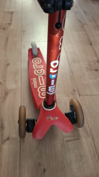 Patinete infantil Micro 3 ruedas rojo