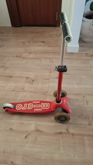 Patinete infantil Micro 3 ruedas rojo