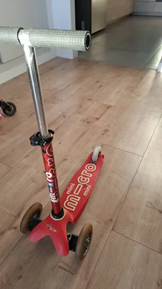 Patinete infantil Micro 3 ruedas rojo