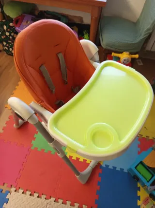 Trona Peg Perego Zero 3 Naranja+Regalo