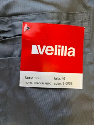 Peto de trabajo Schilter Systems gris