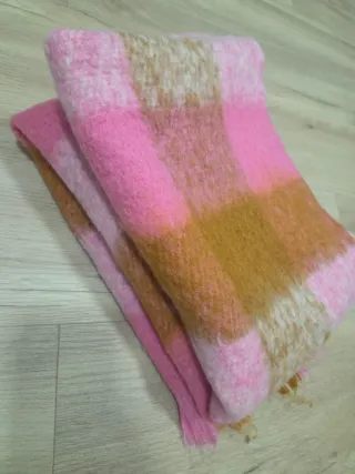 Bufanda extra ancha cuadros