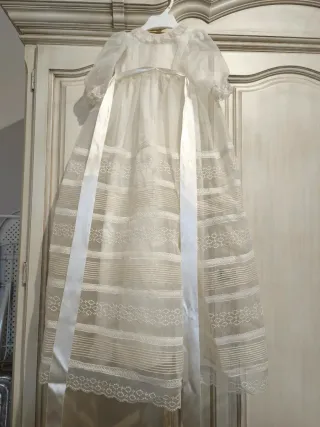 Traje Bautizo Marfil Niña/Niño