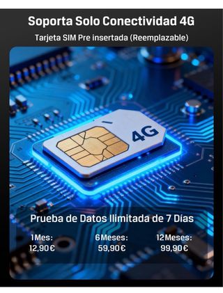 Cámara Vigilancia Xega 4G LTE Portátil