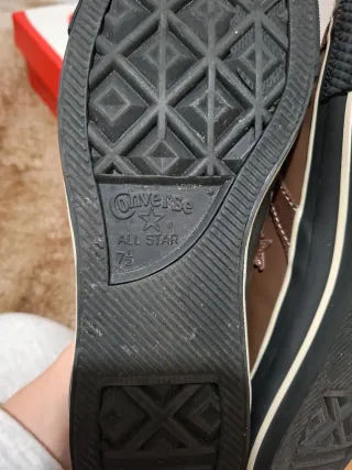 Zapatillas Converse Marrones Hombre