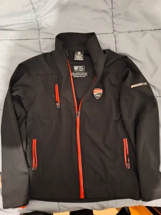 Chaqueta Cortavientos Ducati Negra Talla S