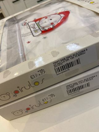 Sábana cuna Pirulos 100% algodón